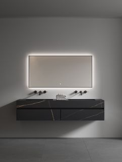 Зеркало с подсветкой Armadi Art 543-140-CR 140 см хром